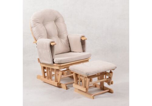 Πολυθρόνα θηλασμού Wooden Ind. Angel Nature