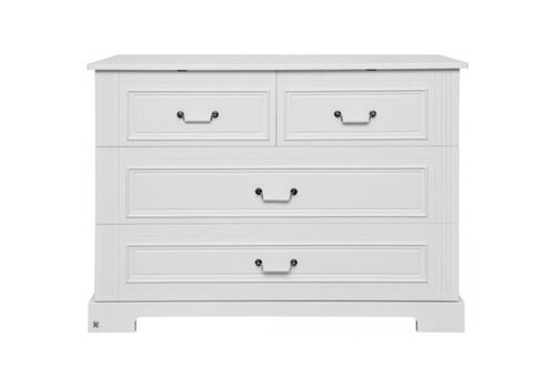 Συρταριέρα Bellamy Ines Elegant White με 4 συρτάρια