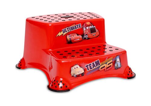 Διπλό Βοηθητικό Σκαλοπατάκι Μπάνιου RED