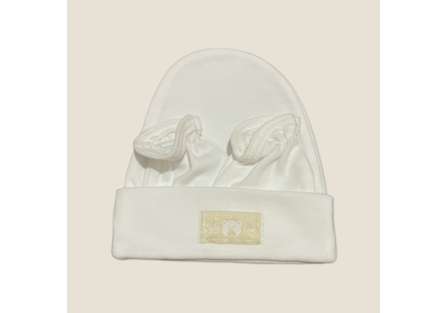Σετ Σκουφάκι με Γαντάκια Λευκό