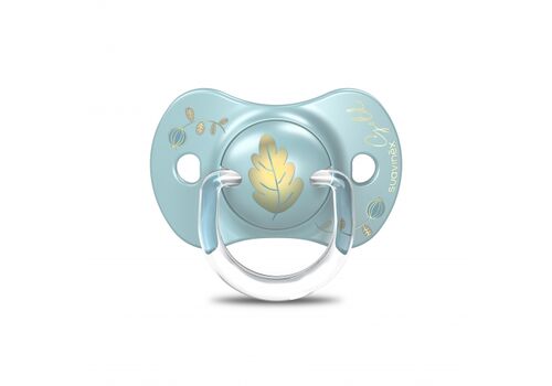 Suavinex Gold Physio Blue Suavinex Πιπίλες σιλικόνης 6/18 m