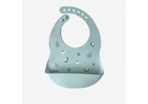 Minene Σαλιάρα Σιλικόνης Light Blue