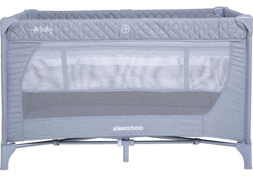 Παρκοκρέβατο Medley 2 Levels Grey Kikkaboo