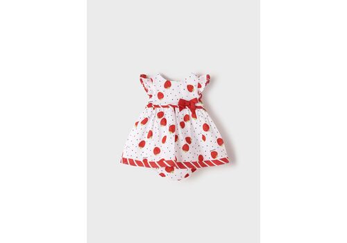 Φόρεμα πουά κόκκινο Mayoral σχ1874-086