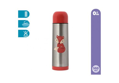 Θερμός Υγρών 500ml Kiokids Αλεπού