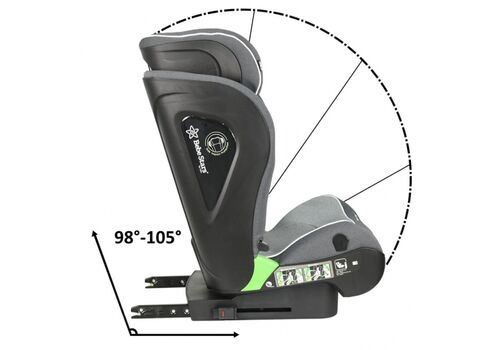 Κάθισμα Αυτοκινήτου Leon i-Size Black 100-150cm