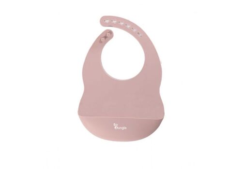 Σαλιάρα Σιλικόνης Bo Jungle Pink