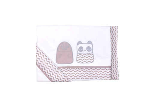 Σεντόνια Κούνιας Tiny Friends Σάπιο Μήλο Baby Star