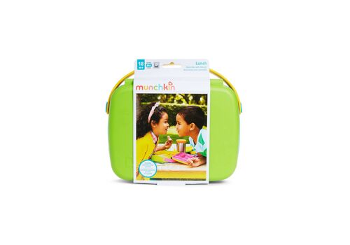 Munchkin Φαγητοδοχείο Bento Box GREEN/BLUE