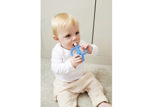 Matchstick Monkey TEETHING TOY - BLUE