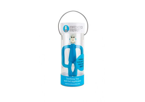 Matchstick Monkey TEETHING TOY - BLUE