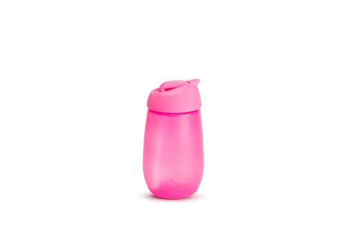 Munchkin Ποτήρι με Καλαμάκι Simple Clean Straw Cup Pink