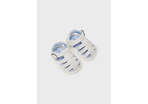 Παπούτσια αγκαλιάς πέδιλα  αγόρι λευκό