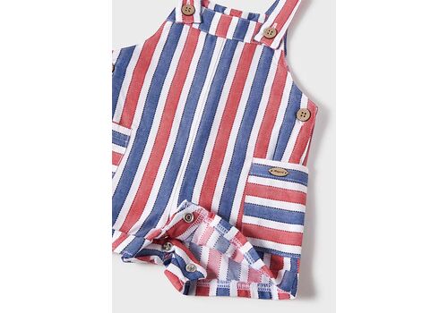 Σετ σαλοπέτα ρίγες κόκκινο μπλε  Mayoral αγόρι