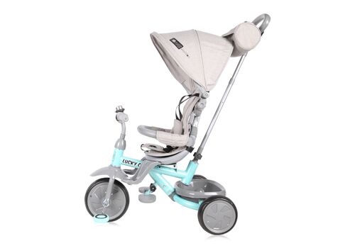 Τρίκυκλο Ποδηλατάκι Lorelli LUCKY CREW  GREY&GREEN