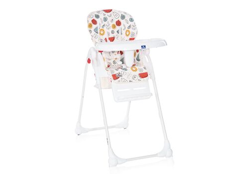 Lorelli Folding Dining Chair with Wheels Dulce 10100452134 white Lorelli Folding Dining Chair with Wheels Dulce 10100452134 white