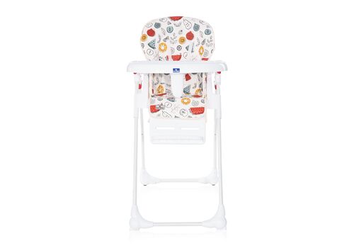 Lorelli Folding Dining Chair with Wheels Dulce 10100452134 white Lorelli Folding Dining Chair with Wheels Dulce 10100452134 white