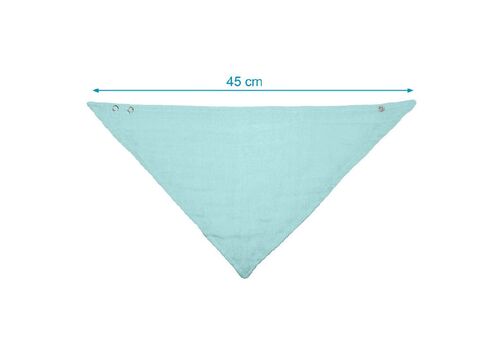 Σαλιάρα Μπαντάνα Rainbow-Mint Kiokids