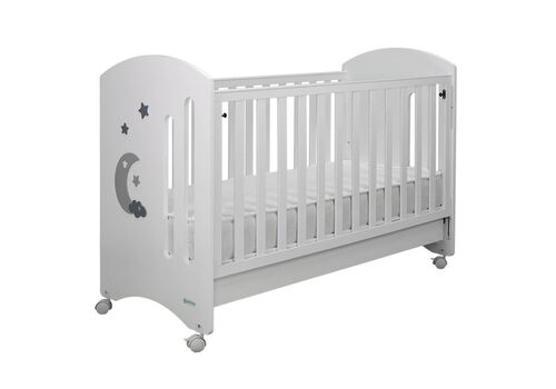 Κρεβάτι Azure White Bebe Stars 450-02