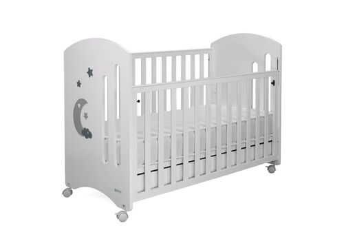 Κρεβάτι Azure White Bebe Stars 450-02