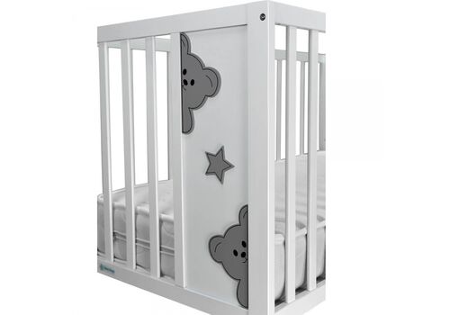 Κρεβάτι Life White Bebe Stars 453-02