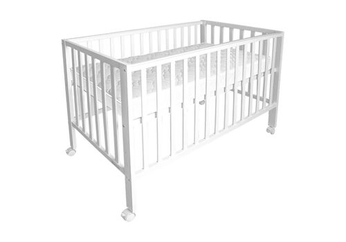 Κρεβάτι Amour White Bebe Stars  454-02