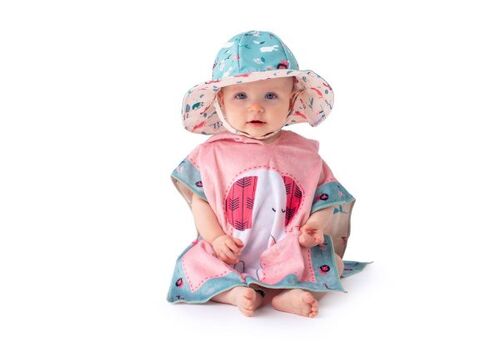 ΚΑΠΕΛΟ ΔΙΠΛΗΣ ΟΨΗΣ UPF 50+ PINK ZOO