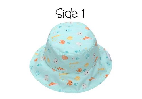 ΚΑΠΕΛΟ ΔΙΠΛΗΣ ΟΨΗΣ UPF 50+ FISH/JELLYFISH