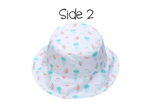 ΚΑΠΕΛΟ ΔΙΠΛΗΣ ΟΨΗΣ UPF 50+ FISH/JELLYFISH