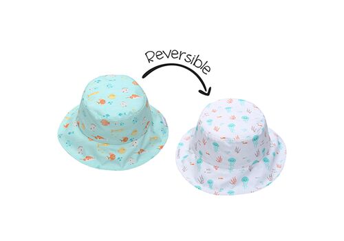 ΚΑΠΕΛΟ ΔΙΠΛΗΣ ΟΨΗΣ UPF 50+ FISH/JELLYFISH