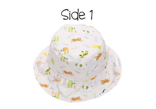 ΚΑΠΕΛΟ ΔΙΠΛΗΣ ΟΨΗΣ UPF 50+ – GREY ZOO