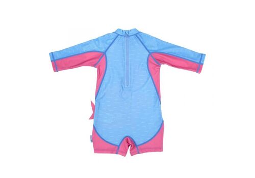 ZOOCCHINI SURF SUIT UPF50 PINK SHARK