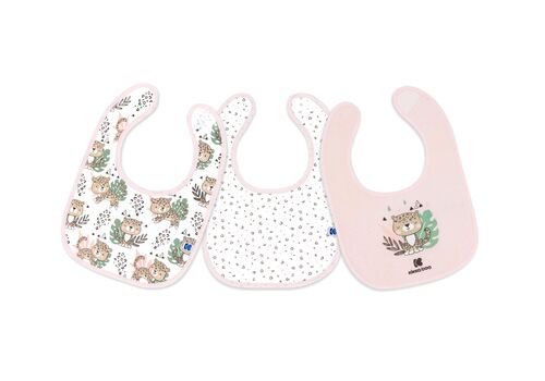 Σετ 3τμχ Σαλιάρες Savanna Pink