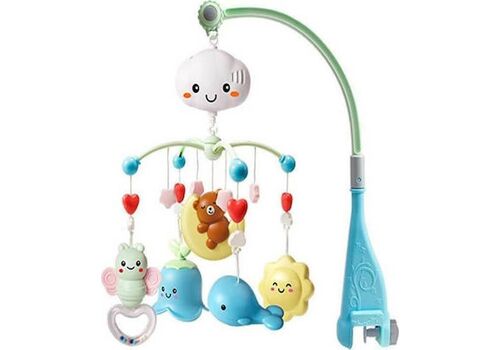 Μουσικό περιστρεφόμενο με προτζέκτορα – Kikka Boo Bear on moon Mint