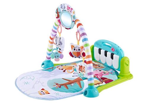 Γυμναστήριο-Χαλάκι δραστηριοτήτων Piano με Μουσική Μπλε για Νεογέννητα