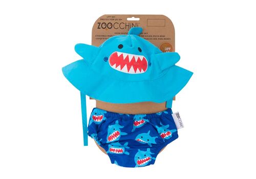 ΣΕΤ ΜΑΓΙΟ ΚΑΙ ΚΑΠΕΛΟ UPF50+ ΚΑΡΧΑΡΙΑΚΙ zoocchini