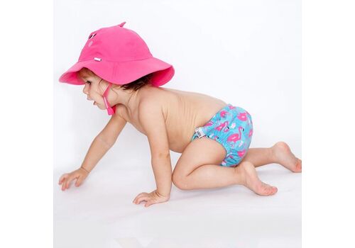 ΣΕΤ ΜΑΓΙΟ ΚΑΙ ΚΑΠΕΛΟ UPF50+ ΦΛΑΜΙΝΓΚΟ zoocchini