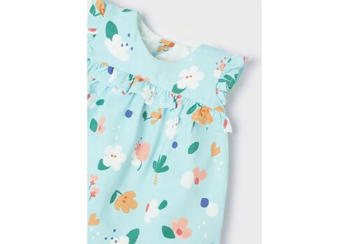 Φόρεμα σταμπωτό ECOFRIENDS Mayoral  με κορδέλα κορίτσι 1857-062