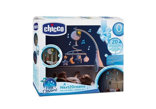 Παιχνίδι Κούνιας Next2Dreams Chicco Σιελ Παιχνίδι Κούνιας Next2Dreams Chicco Σιελ