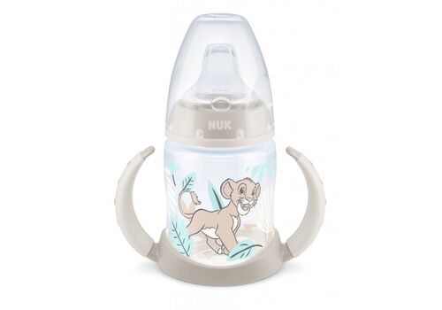 NUK ΜΠΙΜΠΕΡΟ F.C.PLUS PP 150ml ΕΚΠΑΙΔ.ΜΕ ΔΥΟ ΛΑΒΕΣ LION KING F.C.TEMP.CONTROL