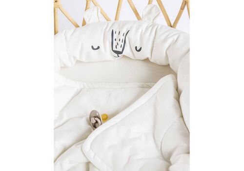 Minene Πολυχρηστικό Μαξιλάρι – Snuggly Snake Cotton Cream Bear