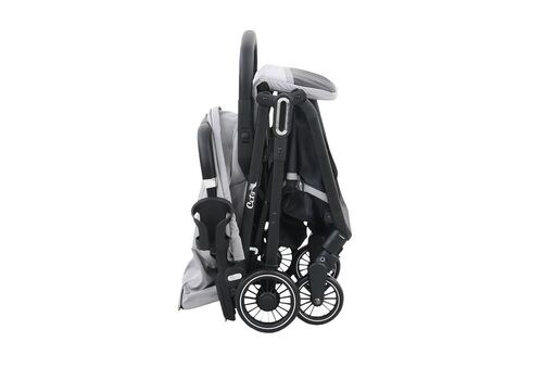 ΚΑΡΟΤΣΙ CITY AUTOMATIC ICE GREY BEBE STARS