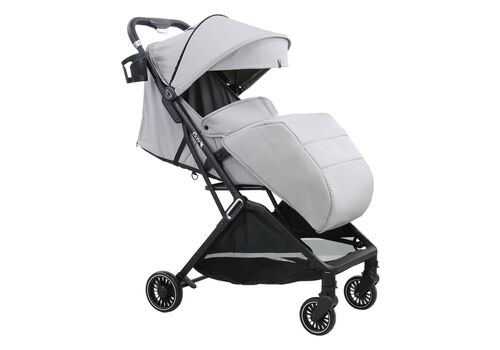 ΚΑΡΟΤΣΙ CITY AUTOMATIC ICE GREY BEBE STARS