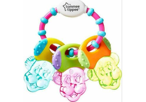 Tommee Tippee Μασητική Κουδουνίστρα Οδοντοφυΐας με Νερό από Πλαστικό για 6 m+