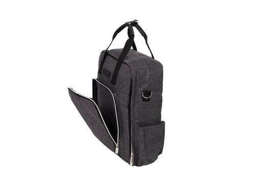 Kikka Boo Τσάντα-Αλλαξιέρα Ώμου/Χειρός Ivy Black 38x17x41εκ.