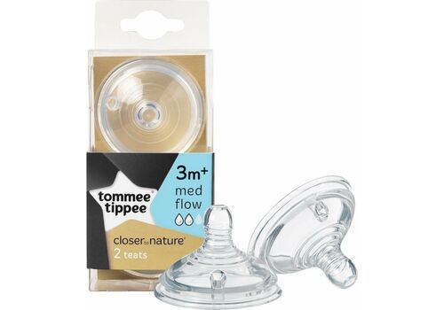 Tommee Tippee Baby Closer To Nature Θηλές για 3+ μηνών 2τμχ