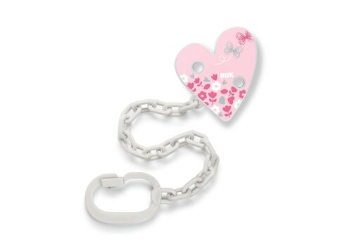 NUK Αλυσίδα Πιπίλας NEW pink