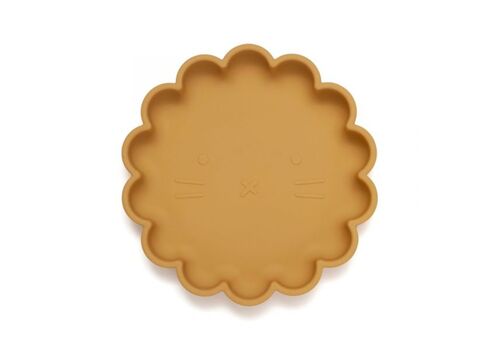 Petit Monkey – Πιάτο Σιλικόνης Lion ochre