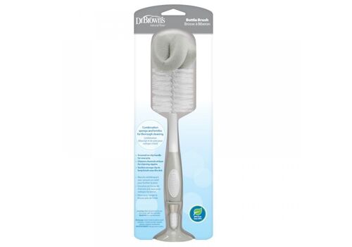 Dr. Brown’s Βούρτσα Καθαρισμού Μπιμπερό Γκρι