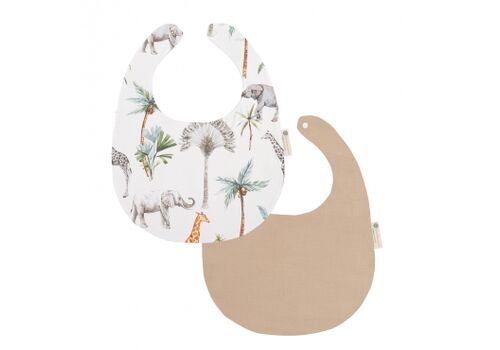 Σετ Σαλιάρες από Οργανικό Βαμβάκι Africa